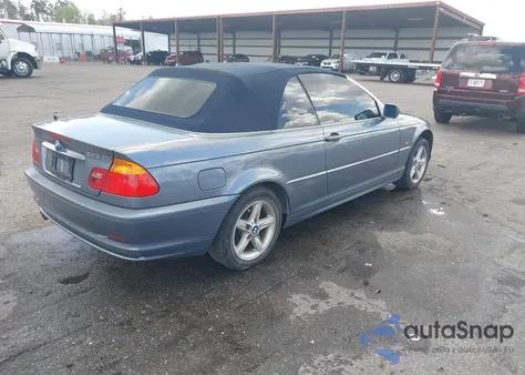 2002 BMW 325Ci from USA, damaged, VIN WBABS33472PG87443